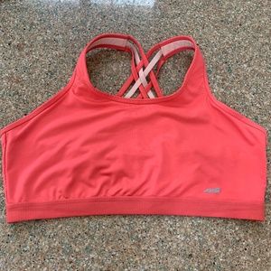 avia strappy compression bra